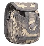 Taktische Schleudertasche für Schleuderball, Hüfttasche, kompakte Gürteltasche, Schleuder-Halter für Outdoor-Jagd (ACU)