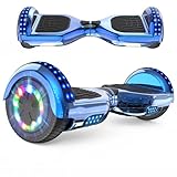 RCB Hoverboards 6,5 Zoll Skateboard Kinder und Jugendliche Hoverboards mit Bluetooth - Led Licht Segway mit Leistungsstarkem Motor Geschenk für Kinder