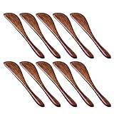 Persistence Buttermesser aus Holz, 10 Stück, 15,2 cm, Gewürzmesser, Holz, super handliche Küchenutensilien, Gelee-Streuer