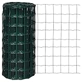 Grghtfu Gartenzaun Maschendraht Gitterzaun Schweißgitter Wildzaun Zaun 10 x 0,8 m 100 x100 mm