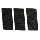 ZYNCUE Filter für Bauk-necht Priv-ileg Whirl-pool HX 481010716911 Trockner Wärmepumpe Trockner fein grob 230 x 115 x 14 mm Schwamm Filtermatte Kondensator Trockner 3 Stück