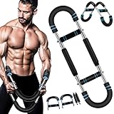 Twister-Armtrainer Verstellbares 66–110 Lb, U-Förmiger Brusttrainingsgerät, Twister-Armtrainer Abnehmbares, Tragbare Power Twister Stange, Startseite Brust Expander Für Schulter, Arm Und Brustübungen