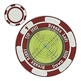 Golfball-Markierungshut-Clip, Golfballmarker für Grün, Golftrainer, präzise Lesehilfe, Trainingshilfe, Mehrzweck-Hutclip