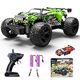 Ferngesteuertes Auto ab 3 4 6 8 Jahre, 1:18 Ferngesteuerter Monstertruck Ferngesteuert Mit Karosserielicht/Doppelschale, RC Auto Ferngesteuert ab 3 4 6 8 Jahre Kinder Geschenke für Jungen und Mädchen