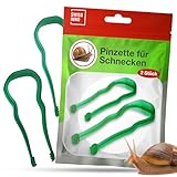 SWISSINNO Schneckenzange 2er-Set – Berührungsfreies Aufsammeln von Schnecken – Tiergerecht Praktisch Hygienisch Wiederverwendbar