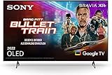 Sony XR-65A75K/P BRAVIA XR 65 Zoll Fernseher (OLED, 4K Ultra HD, High Dynamic Range (HDR), Smart TV (Google TV), 2022 Modell) inkl 24 + 6 Monate Herstellergarantie, schwarz