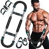 Shaker Twister Armtrainer, U-förmiger Twister-Armtrainer, verstellbarer Brust-Expander, Oberschenkel-Master-Trainer, Körperstärke, Fitnessgerät, formt den perfekten Körper für Männer