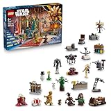LEGO Star Wars Advent Calendar 2025 for 6+ Year Old Boys - Christmas Countdown Toy with 24 Surprises incl. 2 Minifigures & 5 Droid Figures - Gift Idea - 75418
