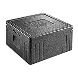 thermohauser EPP-Thermobox Pizza Eco Line inklusive Deckel - 22 Liter Volumen - 41 x 41 x 23 cm - Pizzabox für Lieferservice