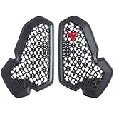 Dainese - Pro-Armor Chest 2 PCS 2.0, Motorrad Brustprotektor für Erwachsene, Motorrad Brust Protektor Level 1 Zertifiziert, Flexibel, Leicht und Atmungsaktiv, 2 Stück, Unisex, Schwarz