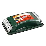 kwb Profi Handschleifer mit Klemmvorrichtung - Schneller Schleifpapierwechsel - Ergonomisches Design - Inklusive Schleifstreifen