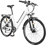 nakxus 26M208 E-Bike, Elektrofahrrad 26'' Trekkingrad E-Cityrad mit 36V 13Ah Lithium-Akku für Lange Reichweite bis 100KM, 250W Motor, EU-konformes Klapprad mit App
