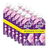 Lenor Weichspüler Megapack 12 × 36 Waschladungen, Blütentraum, 24 Stunden „Wie Frisch Geduscht“ Gefühl, Mit Aktiver Geruchsabwehr