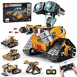 Hapikids Roboter Kinder Spielzeug, 5-in-1-Roboticset mit App-FernsteuerungSpielzeug ab 6 7 8 9 Jahre Jungen Geschenk Junge 6-14 Jahre Spiele ab 8 9 10 Jahren Spielzeug Kreatives Geburtstagsgeschenk