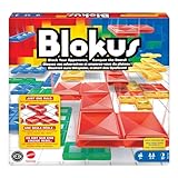 Mattel Games Blokus Spiel, Brettspiel für die Familie, Strategiespiel, für 2-4 Spieler, Gesellschaftsspiel, ab 7 Jahren, BJV44