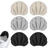 Flintronic 6 Paar Sneaker Reparatur Patch, Fersen Patch, Schuhe Ferse Reparatur Sneaker, Leder Fersenschutz, Fersenpolster Reparatur für die Meisten Arten