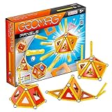 Geomag - Panels Magnetisches Konstruktionsspiel für Kinder, Baby Mädchen Geschenk 5 6 7 8 9 10 11 12 13 Jahre, 50 Teile, Montessori