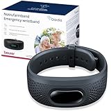 Beurer Gardia Notrufarmband, 24h Notrufservice, Seniorenarmband mit automatischer Sturzerkennung, Erstattung ab Pflegegrad 1 möglich, Kontaktierung von Notruf oder Kontakten, mit ABO-Modell