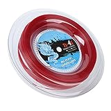 SPYMINNPOO Reel Tennissaite, Polyester-Tennissaite, Weiches Gefühl, Kraftvolle Leistung für Fitnessstudio, Sport Im Freien (1,25 mm)