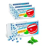 PaperMints CoolCaps - Instant Fresh Breath Mints zuckerfrei 4er Pack - 160 Kapseln Extreme Mundgeruch Behandlung für Erwachsene Atemerfrischer Perlen zur Mundgeruch Behandlung Ketofreundlich