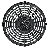 Aoresac 8,5-Zoll-Friteusen-Ersatz-Crisper-Platte mit Perforiertem Design und Antihaftbeschichtung, Pommes Frites, Steak, Pizza, Barbecue-Grillpfanne für Gesundes und Köstliches Kochen