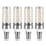 Vicloon LED Mais Glühbirnen, 4er-Pack12W E14 Mais Birnen mit 84 LEDs, 1400LM Entspricht 100W Glühbirnen, Warmweiß 3000K, Groß Abstrahlwinkel 360°, Kein Flackern, Led Leuchtmittel