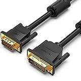 Velocraze Konverter - DVI-D/M auf VGA/M, 2 m, schwarz, ideal zum Anschluss von Geräten, ermöglicht Videoübertragung mit hoher Qualität.