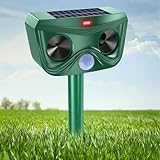 Katzenschreck, Ultraschall, Katzenschreck, Solar, Katzenschreck, für den Außenbereich, Ultraschall, mit Bewegungsmelder, für Garten, Hof, Katzen, Hunde, Füchse, Vögel, Ratten