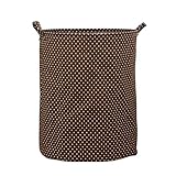 WAPRXONI wäschekorb Großer Haushaltswäscherei Korbspeicher Bucket Faltbares Wasserdichtes Lagerkorb 2-teilige Packung-q-35 * 45