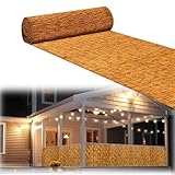 NaturalFence Sichtschutz für den Garten, dekorative Sichtschutzsperre, 120 x 950 cm, hohe Schilfrohrmatte für Hinterhof, Outdoor, Trennwand, Gartenzaun, Trennwand und umweltfreundlich