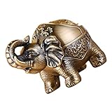 FnnEmg Aschenbecher 1 stück Elefant Form Aschenbecher Kreative Haushalt Aschenbecher Zigaretten Aschenhalter Rauchloser aschenbecher (Size : Assorted Color 2)