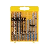 DeWalt HCS Stichsägeblatt-Set (10-tlg., für Holz und Metall) DT2294
