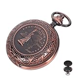 DECOMELODY Retro Taschenkompass Vintage Stil Präzise Navigation Outdoor Camping Wandern Survival Zubehör für Rucksacktouren und Abenteuer