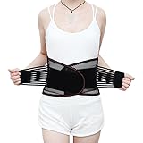 Befada Bauchweggürtel, Fitness Gürtel, Waist Trainer Verstellbarer Damen und Herren Formgürtel, Bauchgurt passend für Fitness, Übung und Alltag (L)