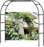 Robustes Rankgitter aus Metall, für Garteneingänge, Dekoration, breiter wetterbeständiger Rosenbögen, Hochzeitstorbogen