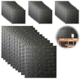 40 Stück 3D Wandpaneele Selbstklebend, 38 × 35 cm Selbstklebende Tapete Wandpaneele Wandfliesen, Steintapete, 3D Wall Panels, Wandverkleidung Steinoptik für Die Innen und Außendekoration, Wasserfest