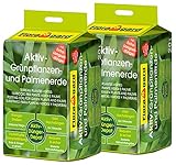 Floragard Aktiv Grünpflanzen & Palmenerde, 40L (2x20L)