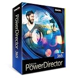CyberLink PowerDirector 365 - 12 Monate / Professionelles Videobearbeitungsprogramm für PC mit Greenscreen und tausenden Effekten / Fotoshow / Filmproduktion / Screen Recorder / Windows [Box]