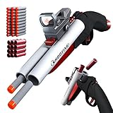 Double Barrel Shotgun Spielzeug-Schaumstoff-Blaster Spielzeug Pistole mit Kugeln, Doppelshooting Spielzeug Schaumblaster Toy Gun für Kinder