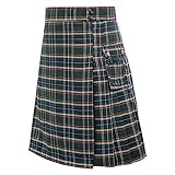 Traditioneller Kilt Herren Utility Männlich Klassischer Retro Rock Mittelalterliche Schottland Faltenröcke Spleiß Schottischer Kilt Lässige Schottischer Rock Neue Rock