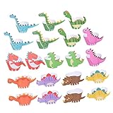 Garneck 30St Dinosaurier-Kuchen-Grenze Muffinförmchen zum Backen Cupcake-Becher cupcake verpackung tortenverpackung Kuchenverpackung für zu Hause Aufkleber für Kuchenverpackung Papier