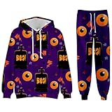 Generisch Herren Tracksuit 2 Piece Trainingsanzug Hoodie Und Jogginghose Langarm Sportanzug Bequem Jogger Set Jogginganzug Sport Outfits Hausanzug Freizeitanzug