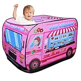 Zelt für Kinder, Cartoon-faltbares Pop-Out-Zelt, kreatives lustiges Design, geräumige Kapazität für Rolle, Spiele, Partys, Foto-Requisiten, Indoor- und Outdoor-Aktivitäten, 73 x 73 x 114 cm