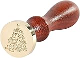 Retro Wachssiegel Stempel / Happy Birthday Farbe Holz Siegel / DIY Hochzeit Einladung Siegelwachs Dekorative / ausgefallene Grüße für Geschenkverpackung Einladung Brief (E)