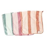 BELLIFFY 3St Schwimmwaschlappen Spa-Waschlappen, Handtuch gestreifte Handtücher Badetuch küchenhandtuch handtücher küche großes Handtuch überdimensioniert Hotelwaschlappen superfeine Faser
