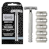 WILKINSON SWORD – Rasierhobel für Männer | Premium - Rasierhobel aus Edelstahl | Rasierer + 5 Rasierklingen
