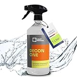 Liquid Elements – Decon One Flugrostentferner Auto & Vorreiniger 1L – Starke, säurefreie Reinigungsformel – Materialschonend & pH-neutral – Entfernt Öl, Teer, Flugrost & Schlamm – Made in Germany