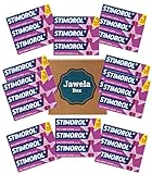 Stimorol Kirsch Kaugummis Wild Cherry Flavour 10 x 3er Pack - zuckerfrei - 10 x 30 Dragees - Frischer Atem - Jawela Set - Wildkirsche Kaugummi