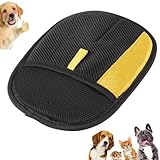 Handschuh zum Entfernen von Tierhaaren, Wiederverwendbarer Elektrostatischer Haarentferner für Katzen und Hunde, Pflegehandschuh-Werkzeug (1PCS)