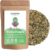 Buntfink „BodyShape“ Entschlackungstee mit grünen Mateblättern, grünem Hafer, Brennnesselblätter, Hagebutte, Löwenzahn, Granatapfel, Ananasstückchen I Entgiftungstee, loser Kräutertee 60g zum Abnehmen